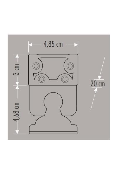 CT 4694A 20M 6W AMBER GOLD WALLWASHER
