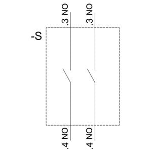 3SU1150-2BL60  1NA 0 1-0-2 Pozisyonlu Işıklandırılabililir Kalıcı Mandal Buton 1NO