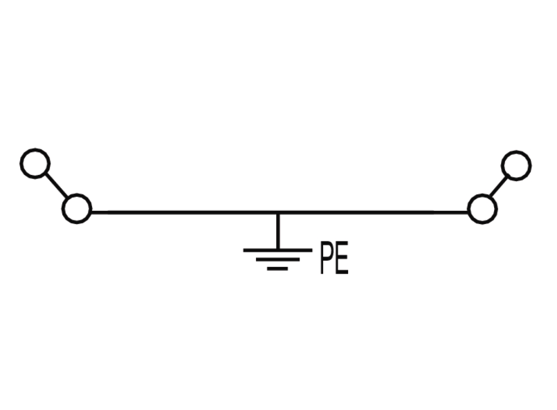 1010200000 WPE 6 mm² Topraklama Klemens 800V