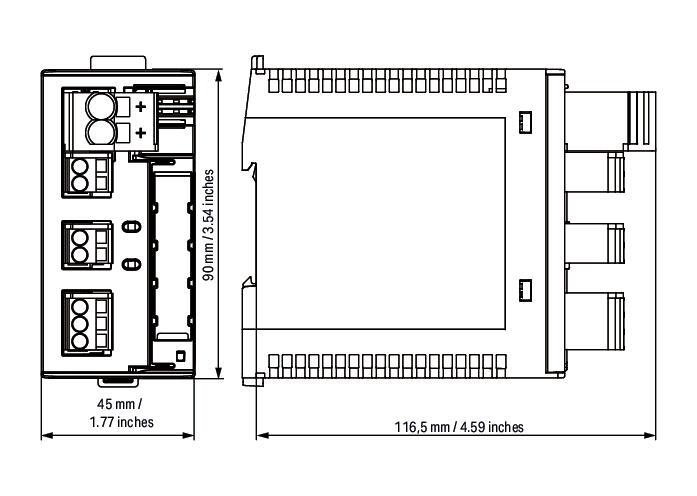 WAGO 787-1662/000-054  Elektronik Devre Kesici 2 Kanallı 24 VDC Giriş Gerilimi Ayarlanabilir 2 - 10A Sinyal Kontağı Özel Konfigürasyon