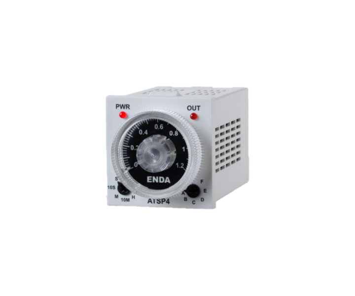 ENDA ATP4-LV-S08-03 Çok Fonksiyonlu Analog Zaman Rölesi-48X48mm