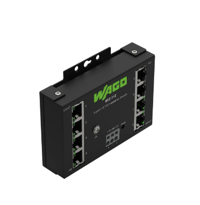 Wago 852-112 Endüstriyel ECO Switch, 8 Port
