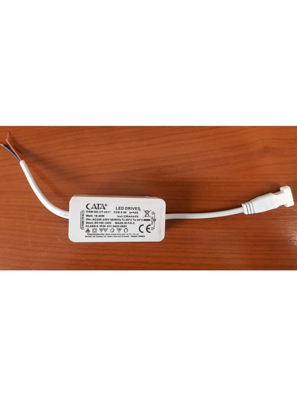 CT 2517 18-36W LED DRİVER SLİM VE S/Ü PANEL