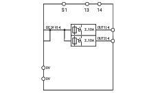 WAGO 787-1662/000-250  Elektronik Devre Kesici 2 Kanallı 48VDC Giriş Gerilimi Ayarlanabilir 2 - 10A Sinyal Kontağı