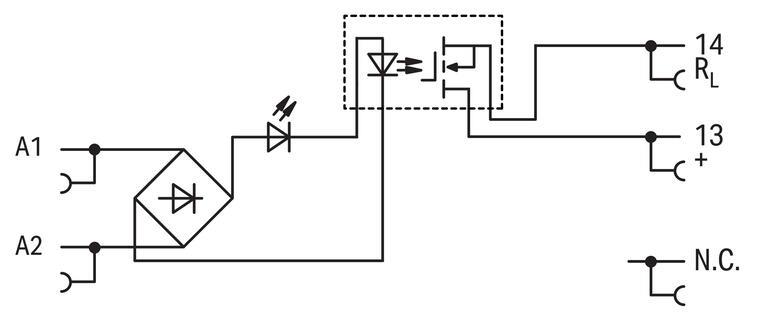 WAGO 857-727   SSR Röle Modülü Nominal Giriş Gerilimi 115V AC/DC Çıkış Gerilimi Aralığı 0 - 30VDC Sınırlayıcı Sürekli Akım 3A   2 Telli Bağlantı Sarı Durum Göstergesi Modül Genişliği 6mm Gri