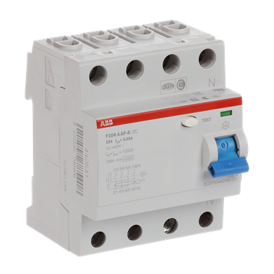 2CSF204401R1800 F204 A-80/0.03 AP-R 4X80A 30mA KAK Röle F 200 A APR Tipi