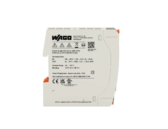 Güç kaynağı; Eco 2; 1 fazlı; 24 VDC çıkış gerilimi; 1,25 A çıkış akımı; DC-OK LED
