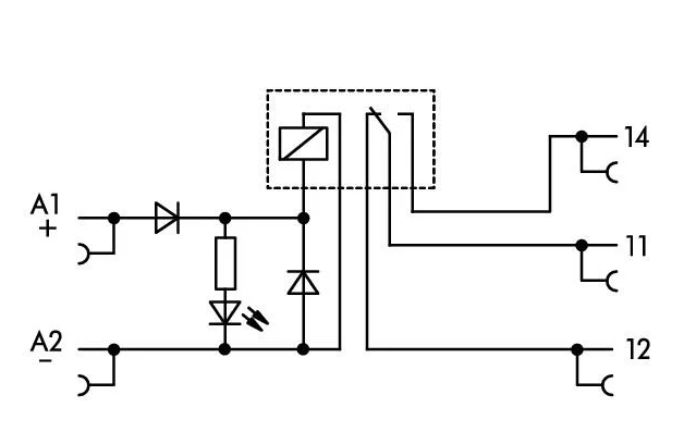 Wago 857-305 Dc 48V 6.5mA Röle Modülü