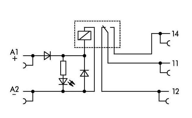 Wago 857-303 Dc 12V 17mA Röle Modülü