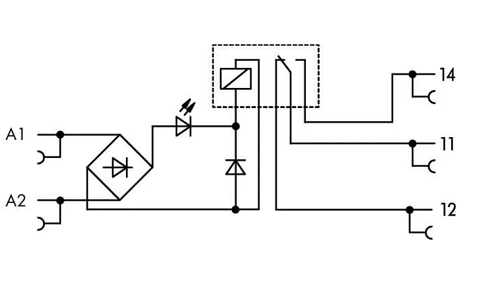 Wago 857-358 Ac/Dc 230V 3.5mA Röle Modülü