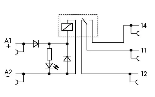 WAGO 857-304 24V DC Slim Röle