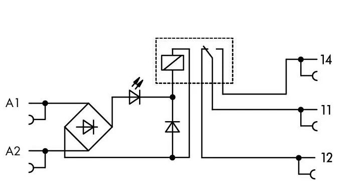 Wago 857-354 Ac/Dc 24V 8mA Röle Modülü