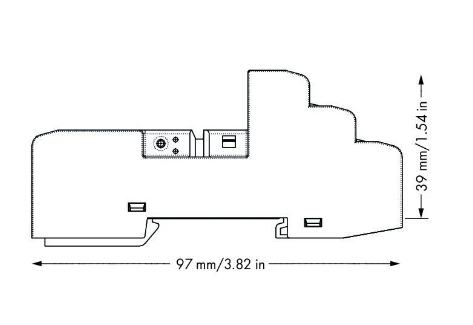 Wago 858-100 Ray Tipi Röle Soketi