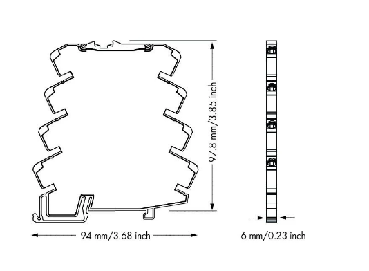 Wago 857-800 PT100 Dönüştürücü RTD sensörler için sıcaklık sinyali şartlandırıcı; Akım ve gerilim çıkışı sinyali