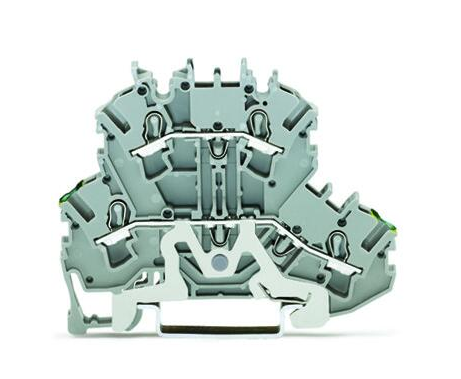 Wago 2002-2227 2 Katlı Topraklamalı Klemens 