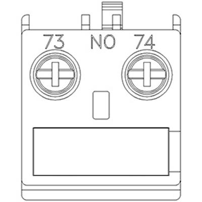 3RH2911-1AA10 1NA Yardımcı Kontak 3RT2 SIRIUS için (Üzerine Takılabilen)