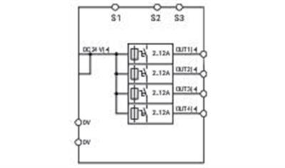 WAGO 787-1664/212-1000 Elektronik Devre Kesici 4 Kanallı 24VDC Giriş Gerilimi Ayarlanabilir 2 - 12A Aktif Akım Sınırlaması İletişim Yeteneği