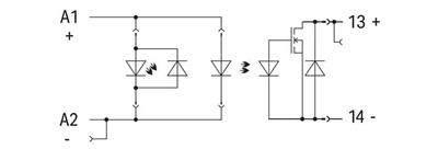WAGO 788-700   SSR Röle Modülü Nominal Giriş Gerilimi 24VDC Çıkış Gerilimi Aralığı 0 - 24VDC Sınırlayıcı Sürekli Akım 3.5A 2 Telli Bağlantı Kırmızı Durum Göstergesi Modül Genişliği 15mm Gri