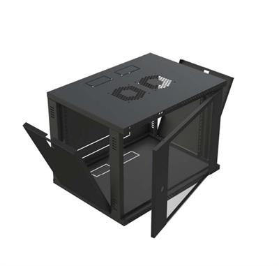 DAPER095345 9U 530X500X450 E SERİSİ DUVAR TİPİ RACK KABİN