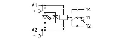 WAGO 788-307   Röle Modülü Nominal Giriş Gerilimi 110VDC 1 Değişken Kontak Sınırlayıcı Sürekli Akım 16A Kırmızı Durum Göstergesi Modül Genişliği 15mm 2.50mm² Gri