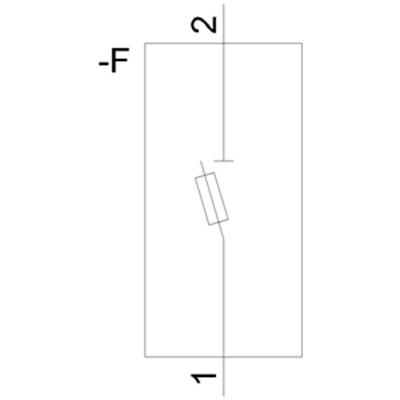3NW7013 32A 1P Silindirik (Kartuş) SİGORTA Yuvası Ölçü 10X38