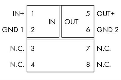 WAGO 857-451   Pasif İzolatör 1 Kanallı Akım Girişi Sinyali Akım Çıkışı Sinyali Giriş Üzerinden Güç 6mm Modül Genişliği 2.50 mm²