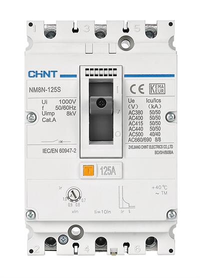 271844 NM8N-125S 3P 32A 50kA Manyetik Korumalı Ayarlı Devre Kesici
