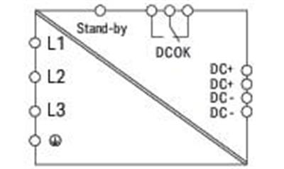 WAGO 787-844 Anahtarlamalı Mod Güç Kaynağı Pro 3 Fazlı 24VDC Çıkış gerilimi 40A Çıkış akımı TopBoost + PowerBoost DC OK kontak 2,50mm²