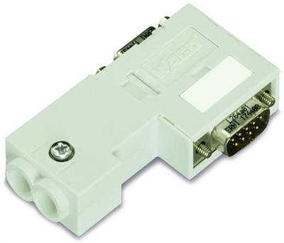 WAGO 750-972 Fieldbus Konnektörü PROFIBUS D-sub Erkek Konnektörlü 9 Kutuplu