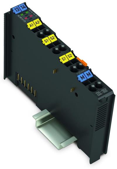WAGO 750-563/040-000  2 Kanallı Analog Çıkış 0/4 - 20 mA 16 bit 6 - 18 VDC Aşırı
