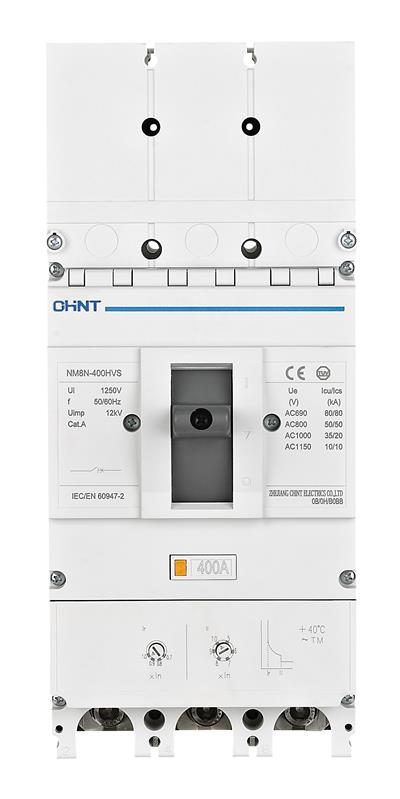 367787 NM8N-400HVS 3P 400A 50 kA (800 VAC)  Termik Manyetik Ayarlı Devre Kesici