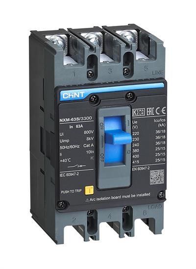 205885 NXM-63S/3300 25A 25kA TERMİK MANYETİK SABİT KOMPAKT ŞALTER