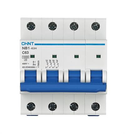 179908 NB1 SERİSİ 4 KUTUP 10kA C EĞRİSİ 10A