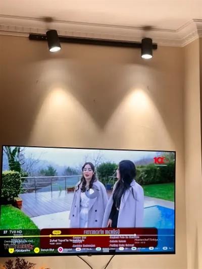 CT-5315B 36W 6400K VENUS LEDLİ RAY ARMATÜR SİYAH KASA