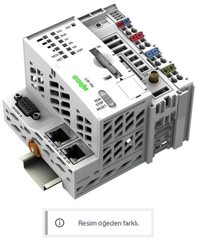 WAGO 750-8217/025-000  Kontrolör PFC200 2.Nesil 2xETHERNET RS-232/-485 Mobil Radyo Modülü 4G EU versiyonu Geniş Sıcaklık