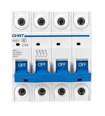 192287 NB7 / 4 KUTUP 6kA B / 40A OTOMATİK SİGORTA