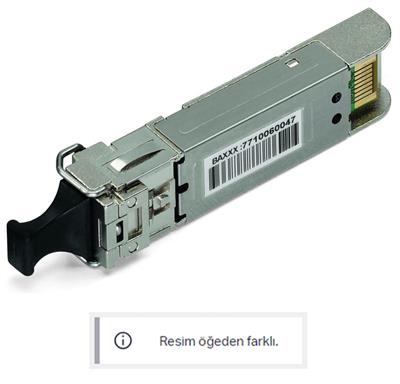 WAGO 852-1280  SFP Modülü 1000Base ZX Single-Mode 1550 nm LC 80km Geniş Sıcaklık Aralığı Dijital Arıza Teşhis Takibi Gümüş Renkli
