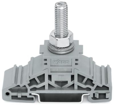 WAGO 885-108  Pabuç Bağlantılı Dın-Ray 35x15 Ve 35x7.5 İçin 1 Saplama M8 50mm² Gri