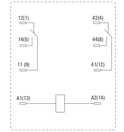 7760056051 DRM270024 Röle Kontak Sayısı: 2 Co Kontağı - Agni Flaş Altın Kaplama - Nominal Kontrol Gerilimi: 24v Dc Sürekli Akım: 10A Tak-Çıkar Bağlantı