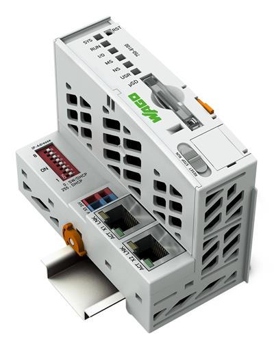 WAGO 750-8100  Kontrolör PFC100 2xETHERNET ECO