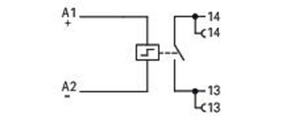 WAGO 789-571 Kilitleme Rölesi Modülü Nominal Giriş Gerilimi 24VDC 1 Normalde Açık Kontak Sınırlayıcı Sürekli Akım 16A Kırmızı Durum Göstergesi Modül Genişliği 18mm 2.50mm² Gri