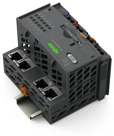 WAGO 750-8210/040-000  Kontrolör PFC200 2.Nesil 4xETHERNET Aşırı