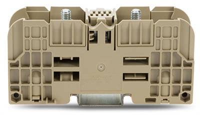 WAGO 884-3500  Pabuç Bağlantılı Klemens 35 Mm² 2 Pabuç Bağlantılı Cıvata M6 Bej