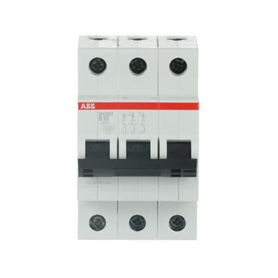 2CDS213001R0105 SH203-B10 3X10A 6KA B Otomat 3P