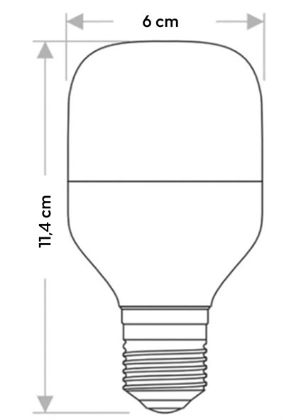 CT 4329G 15W 3200K TORCH LED AMPUL E27 (GÜNIŞIĞI)