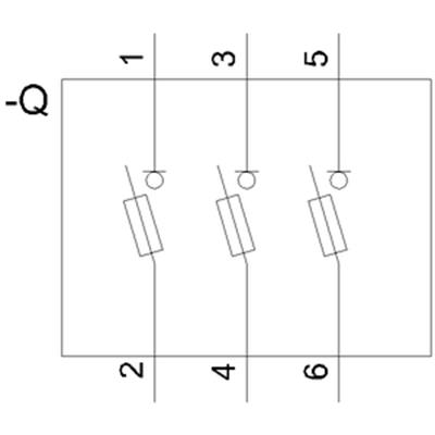 3NP1143-1DA10 250A 3P NH-BIÇAKLI Sigortalı Yük Ayırıcı Boy 0/1 Önden Tespitli