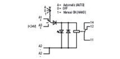 WAGO 789-326   Röle Modülü Nominal Giriş Gerilimi 24VDC 1 Değişken Kontak Sınırlayıcı Sürekli Akım 12A Lamba Yükleri İçin Manuel/Kapalı/Oto Anahtarı Kırmızı Durum Göstergesi Modül Genişliği 18mm