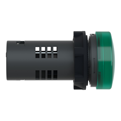 XA2-EVB3LC Yeşil 24V AC/DC beslemeli Dahili Korumalı LEDli