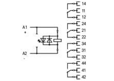 WAGO 858-314   Röle Modülü Nominal Giriş Gerilimi 24VDC 4 Değişken Kontak Sınırlayıcı Sürekli Akım 5A Altın Kontaklı Manuel Çalıştırmalı Kırmızı Durum Göstergesi Modül Genişliği 31mm 1.50mm²