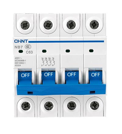 192295 NB7 / 4 KUTUP 6kA C / 10A OTOMATİK SİGORTA